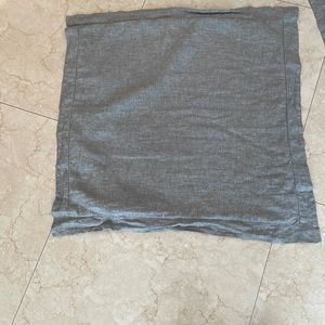 Pottery barn linen euro sham- set of two